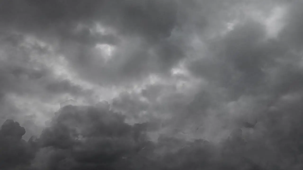 view of Cloud time lapse Thunderstorm