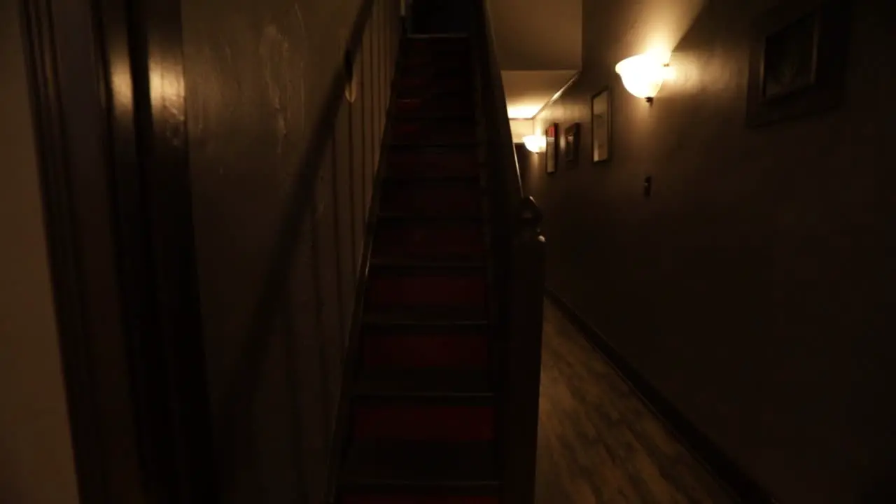 Scary Staircase in coffee shop