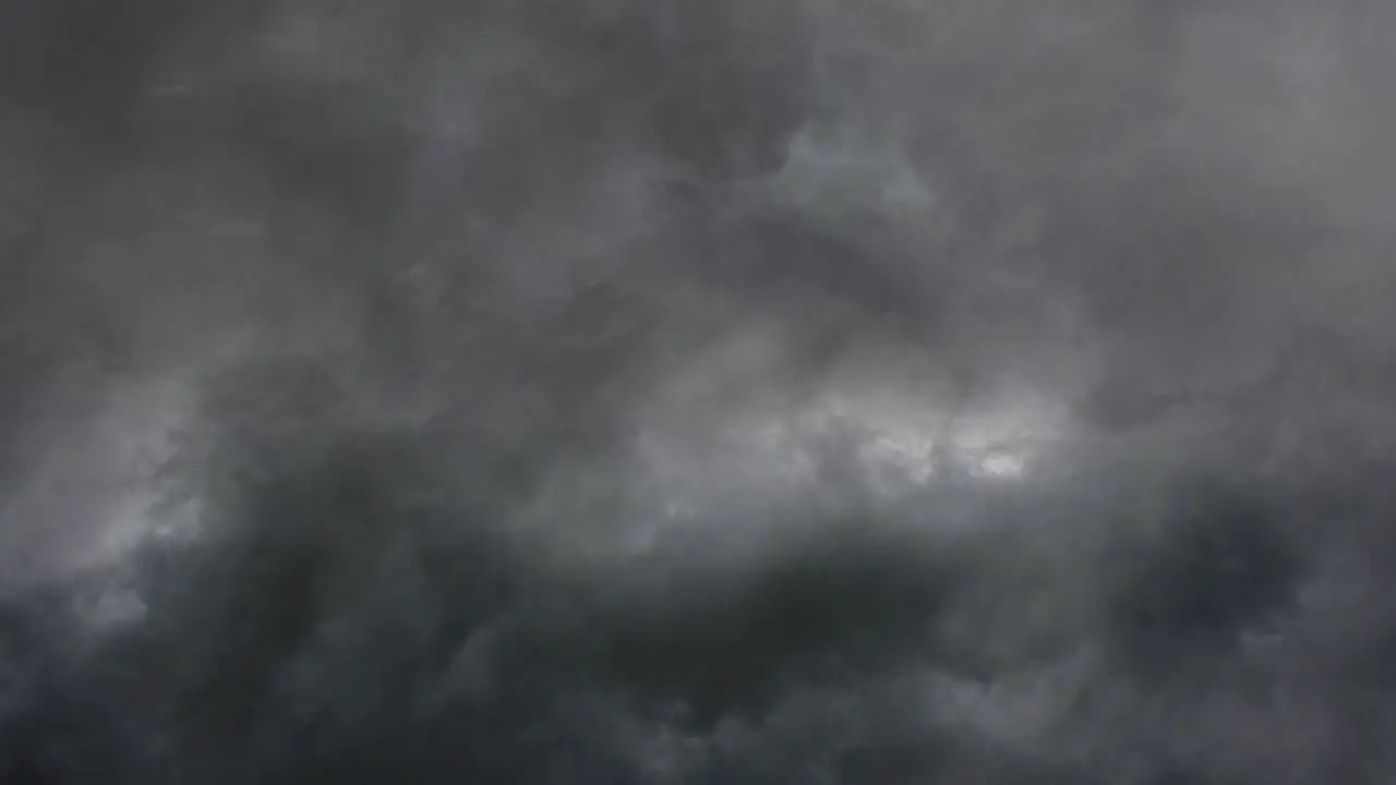 weather changes gray cumulonimbus clouds accompanied by lightning