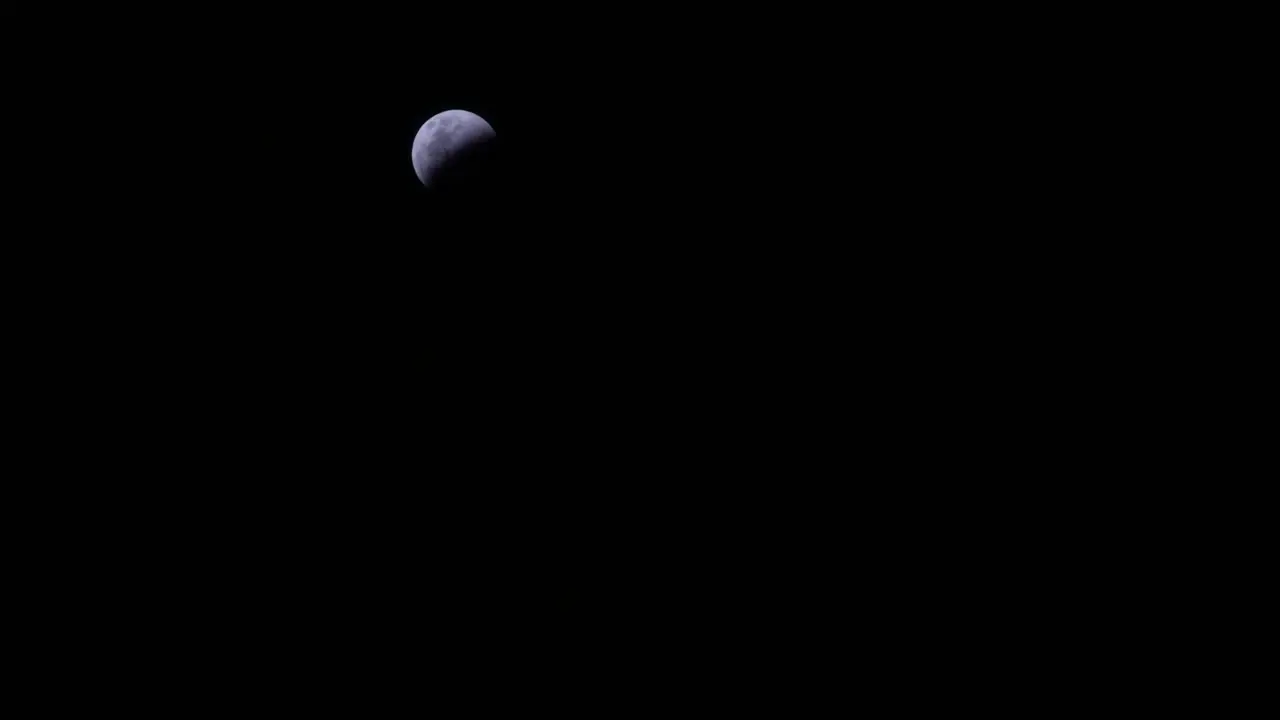 Time lapse of the moon