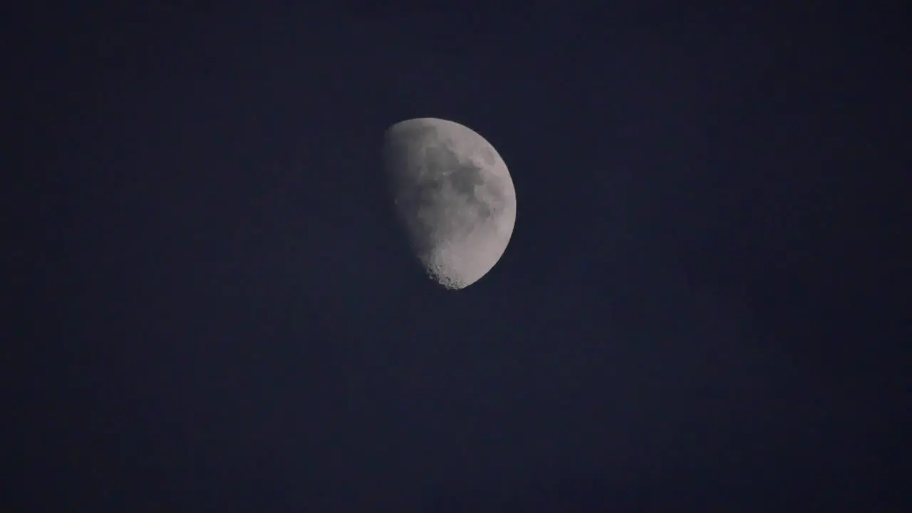 Moon With Drifting Clouds