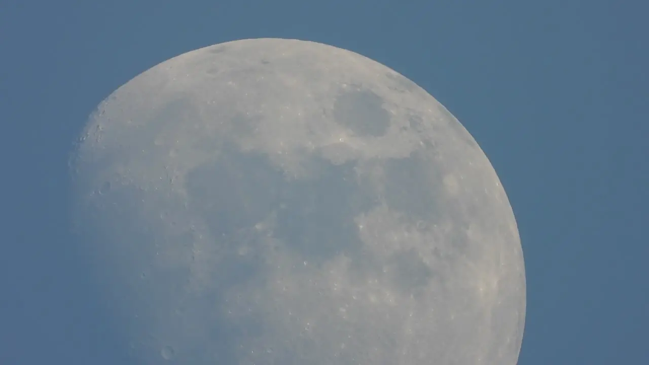 Beautiful moon -sky -blue 