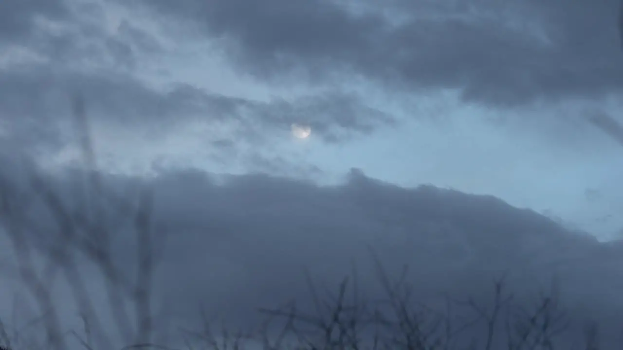 Winter storm clouds moving in throughout California