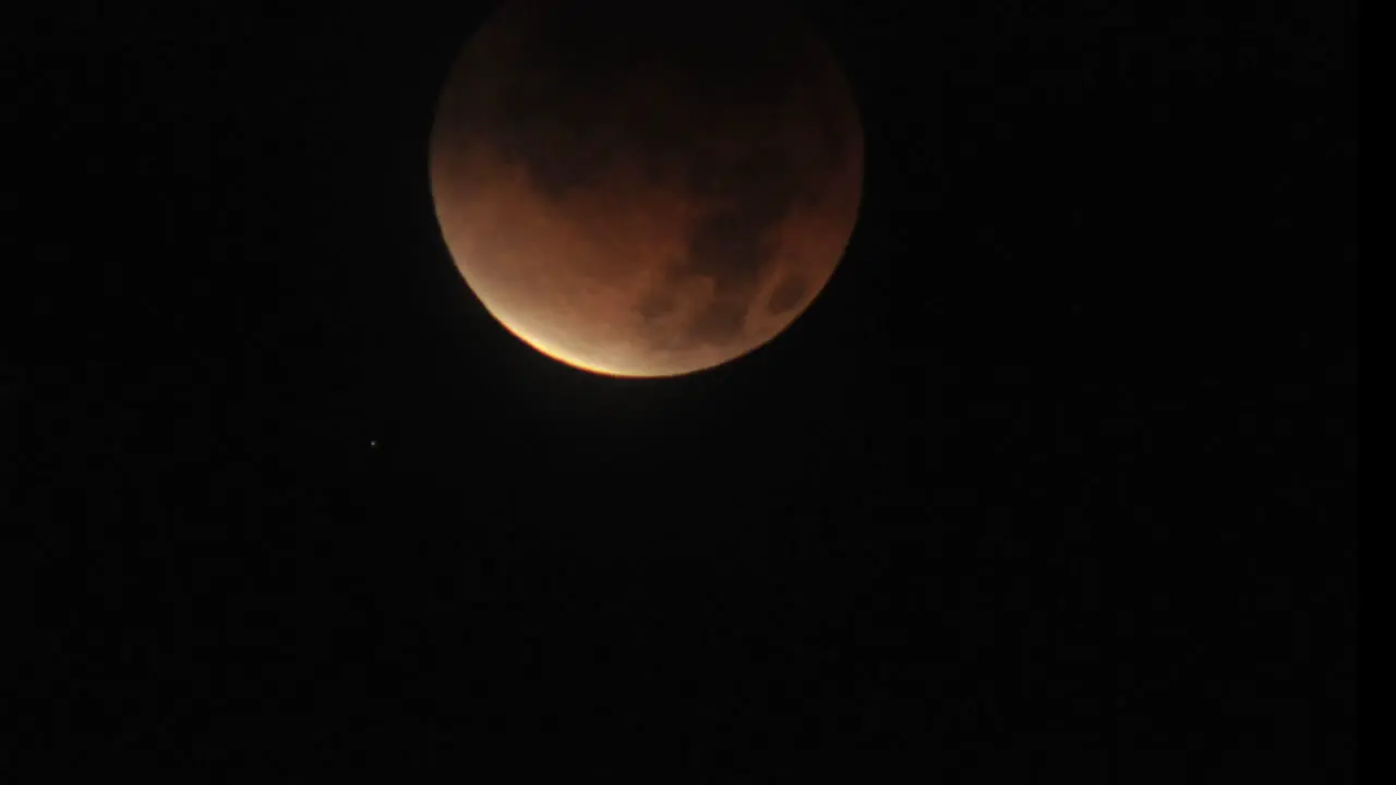 Time lapse of a partial lunar eclipse that occurred on December 10 2010 in Oak View California 1