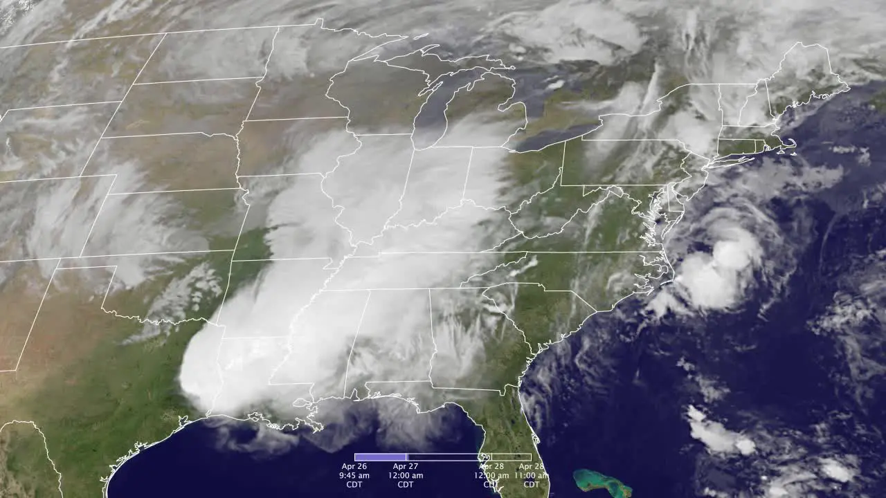 USA Weather Chart