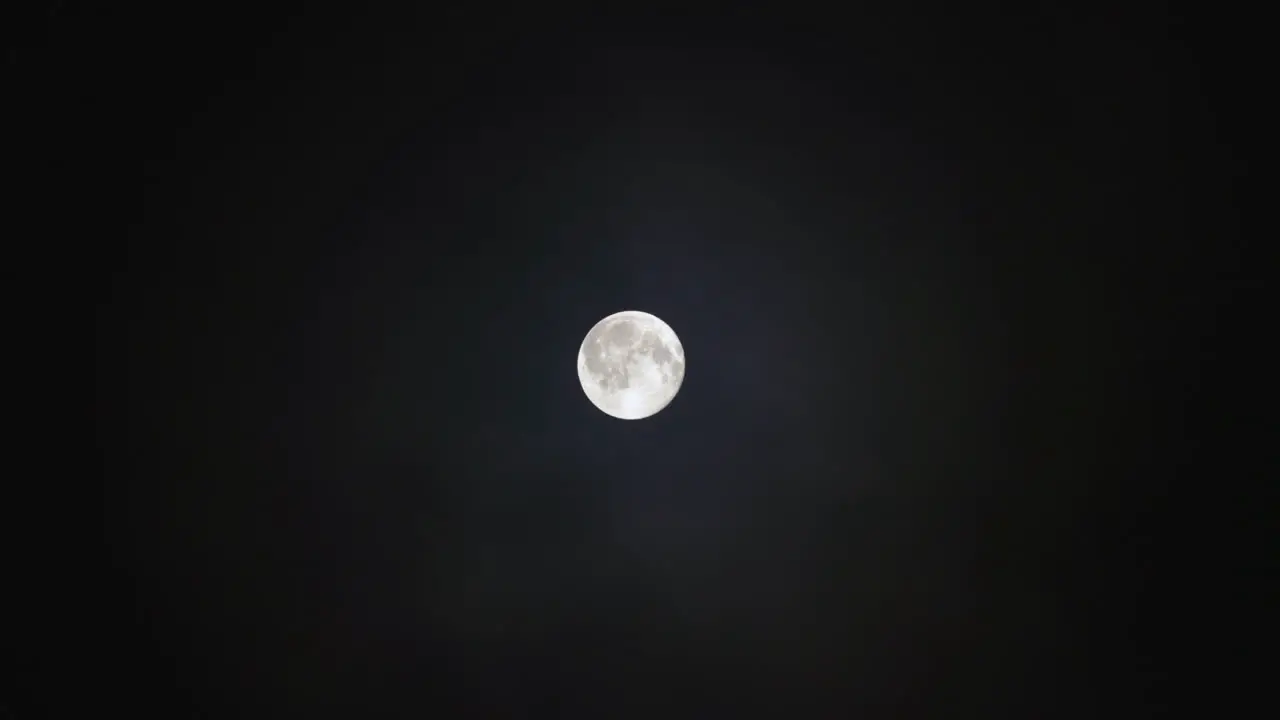 Full moon at night 4K