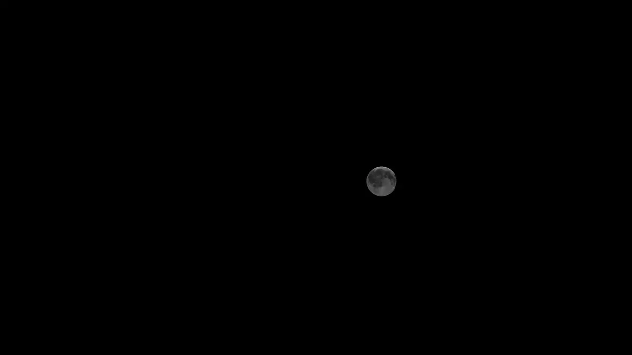 Moon in different phases with a detailed surface