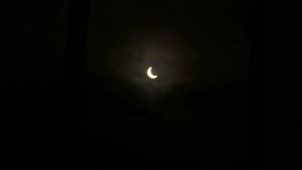 annular solar eclipse from Mumbai long clip