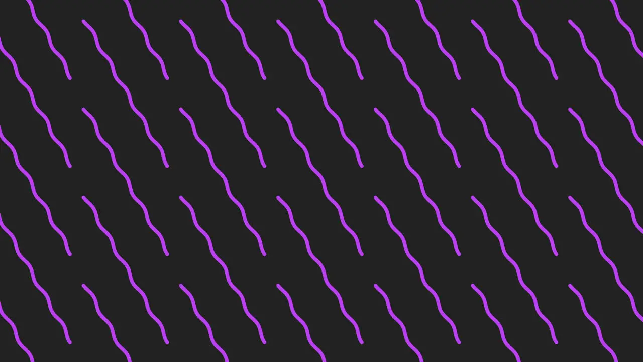 Monochromatic purple waves in rows pattern