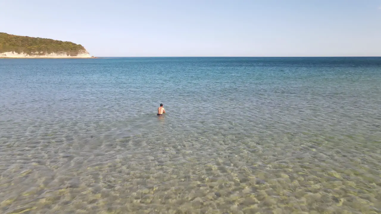 Swimming Holiday Sea Aerial View 1