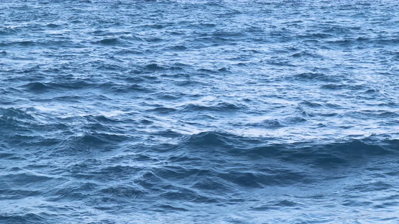 4k Blue Sea In The Open Water in Malta