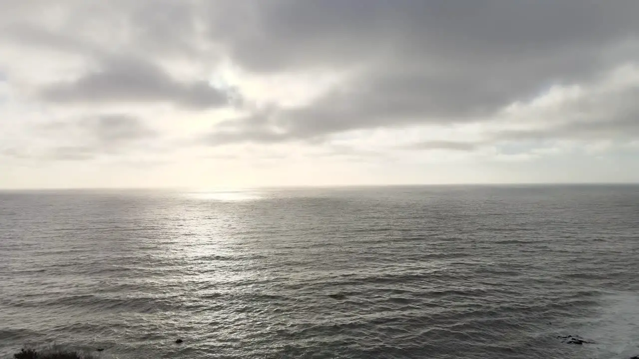 Ocean panoramic view from Rancho Palos Verdes California