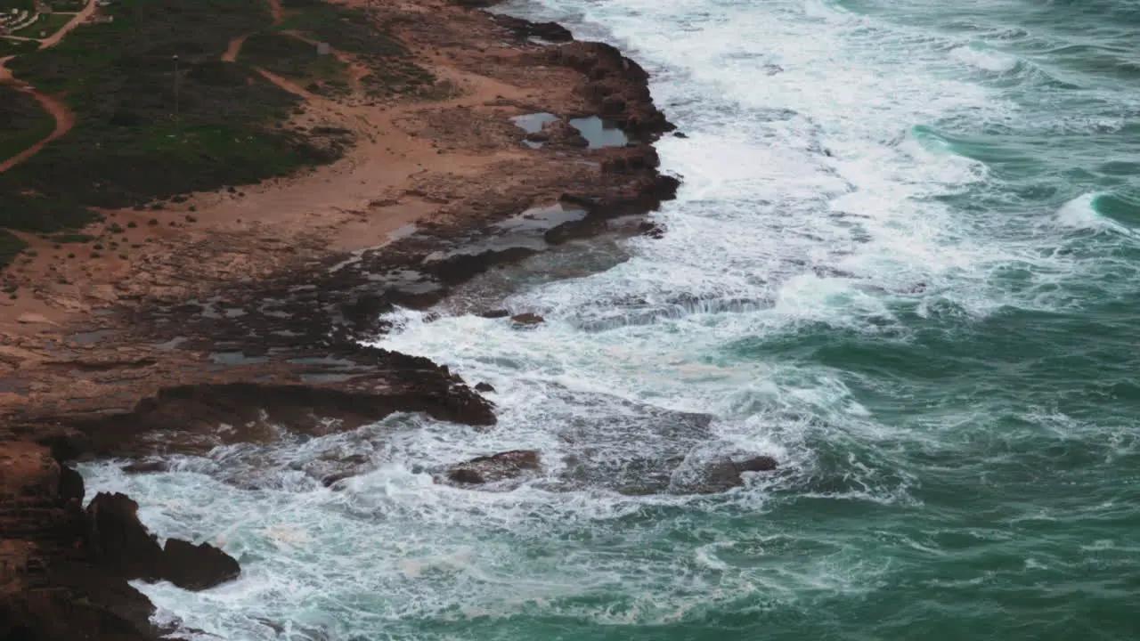 Coastline landscape at Rosh Hanikra