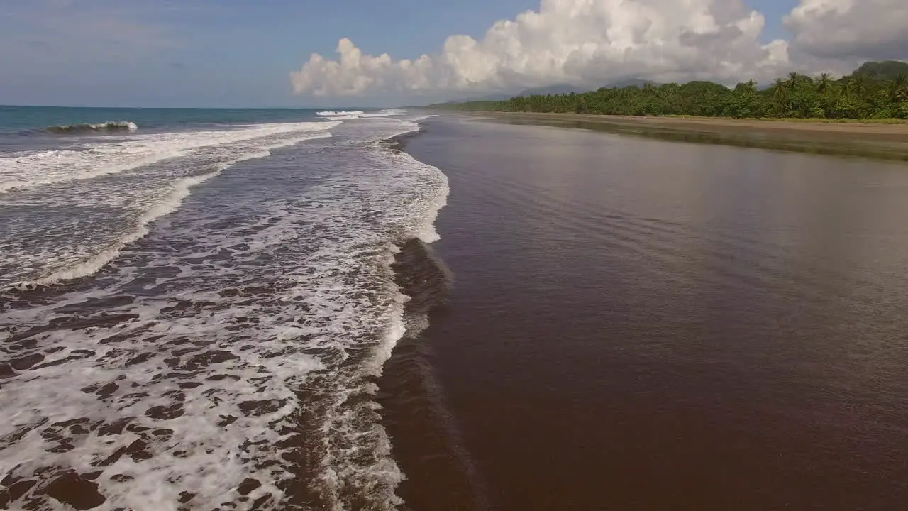 Beautiful Aerial Over The Coast And Beaches Of Costa Rica 3