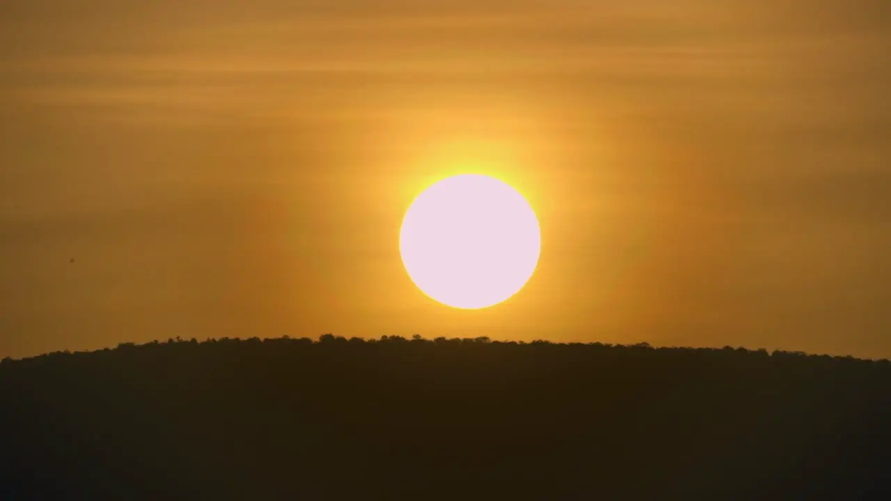 Setting Sun in Kenya