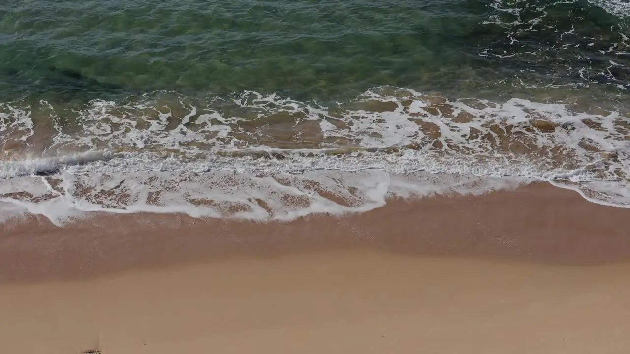 amazing view of relax sea over sand