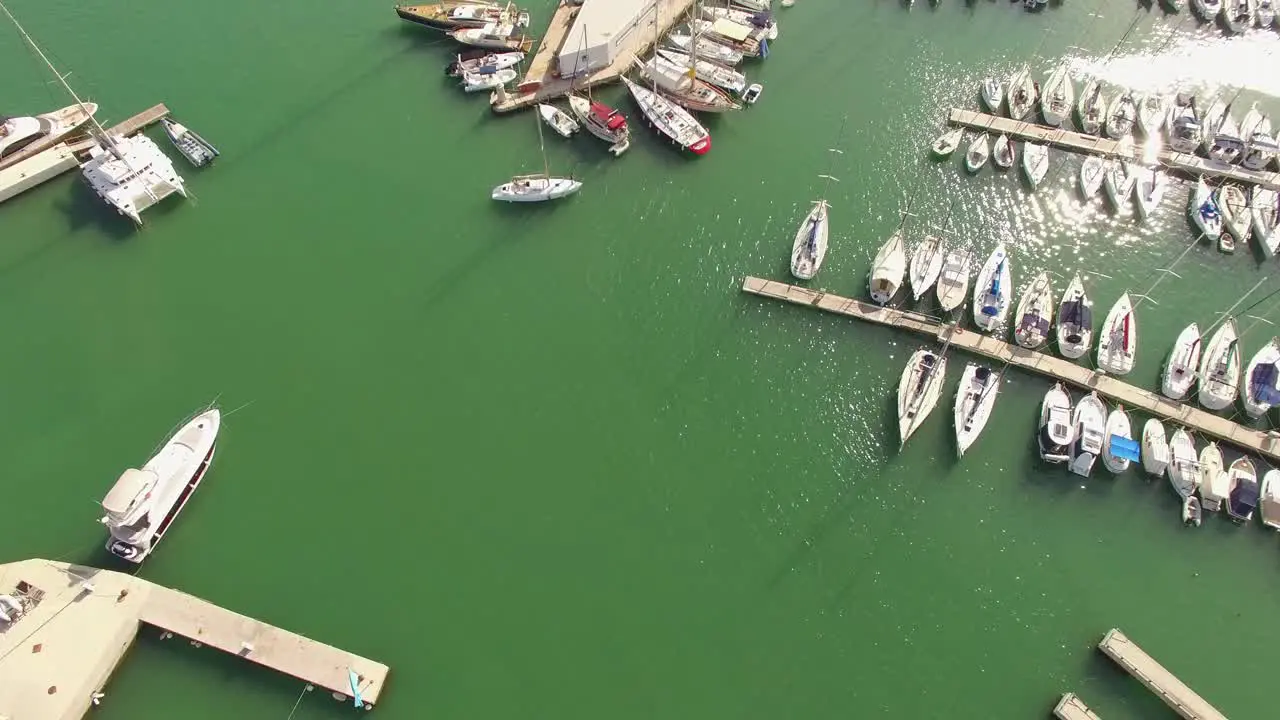 Small boats on the seashore