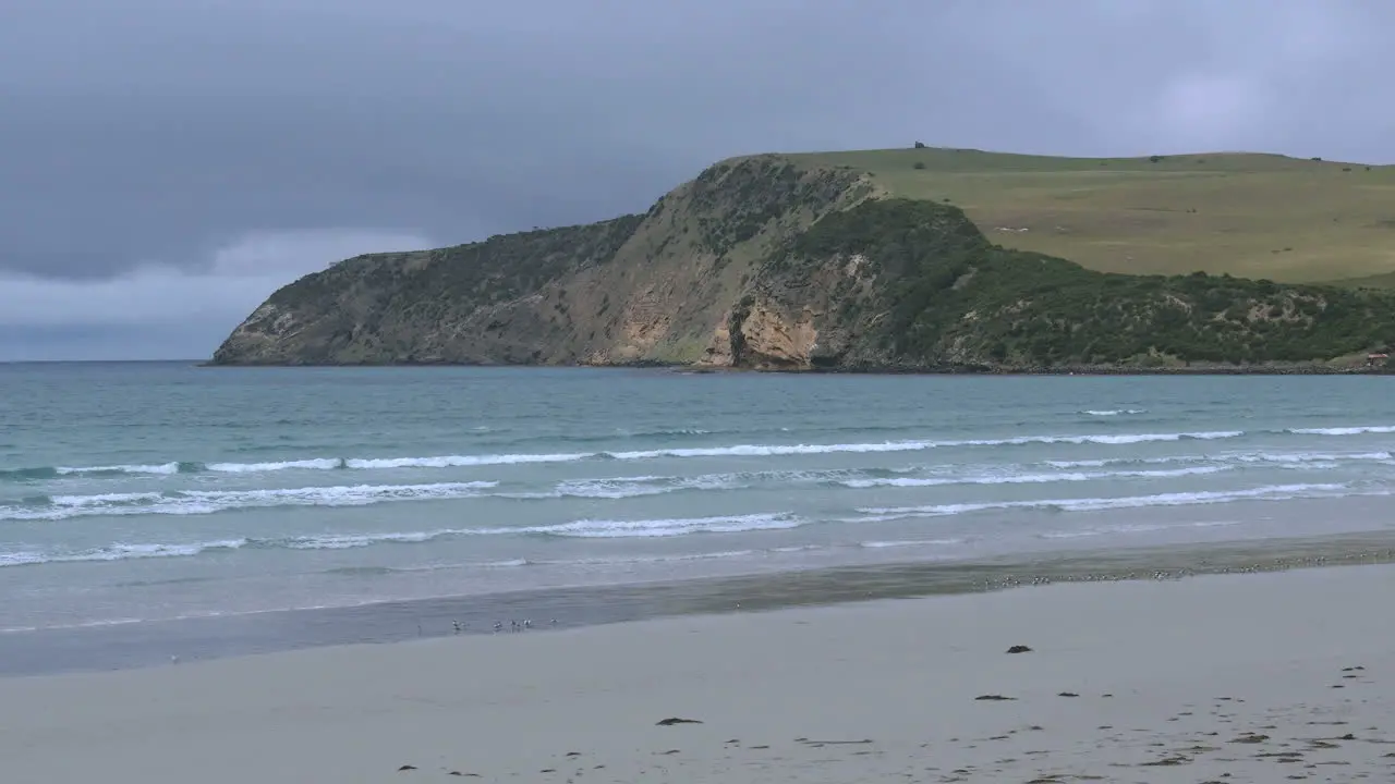 Australia Coast With Hill And Beach