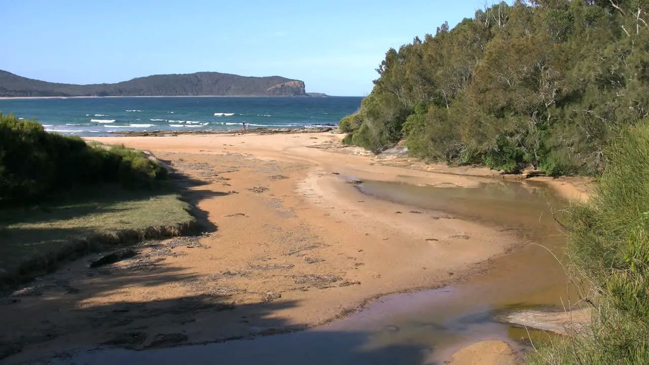 Australia Durras Creek And The Sea