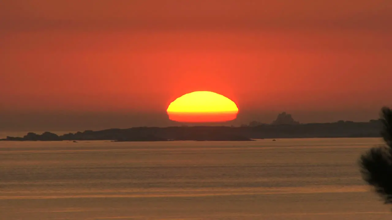 Spain Galicia sunset time lapse 57