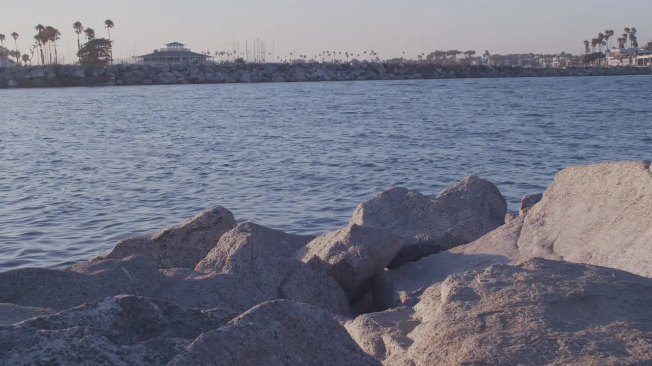 A channel in Long Beach California