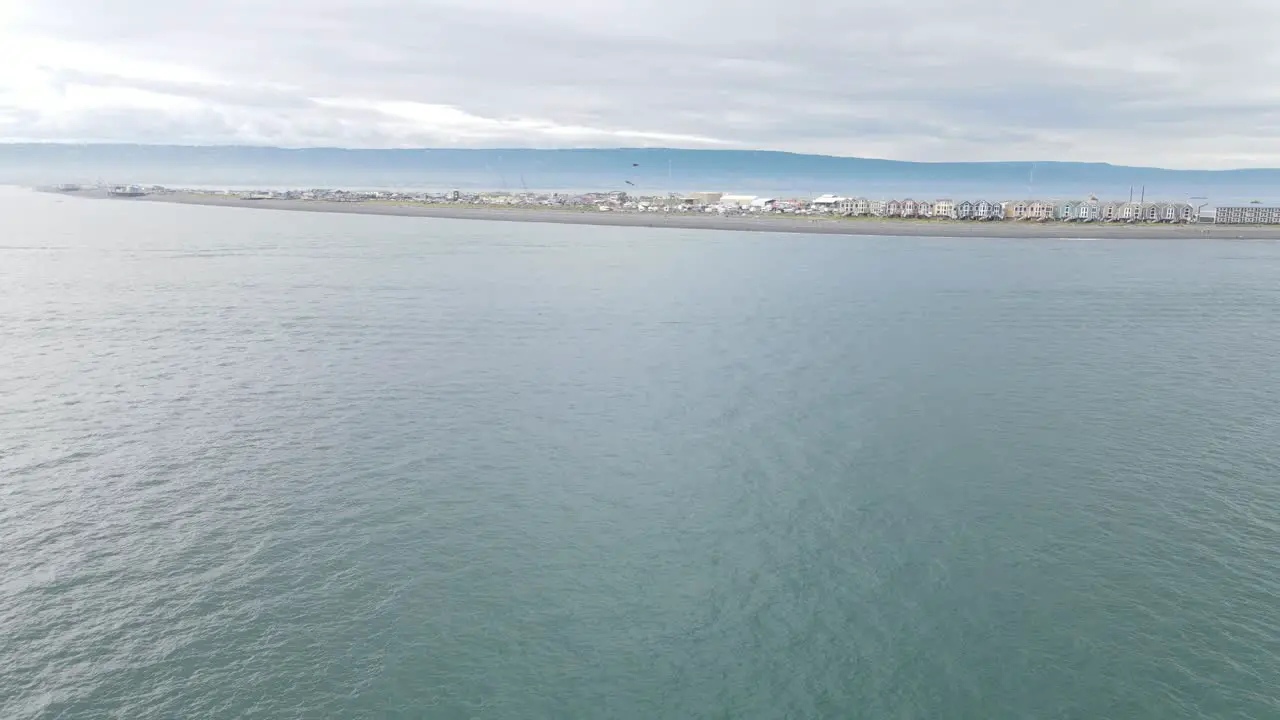 Homer Spit Alaska Aerial view