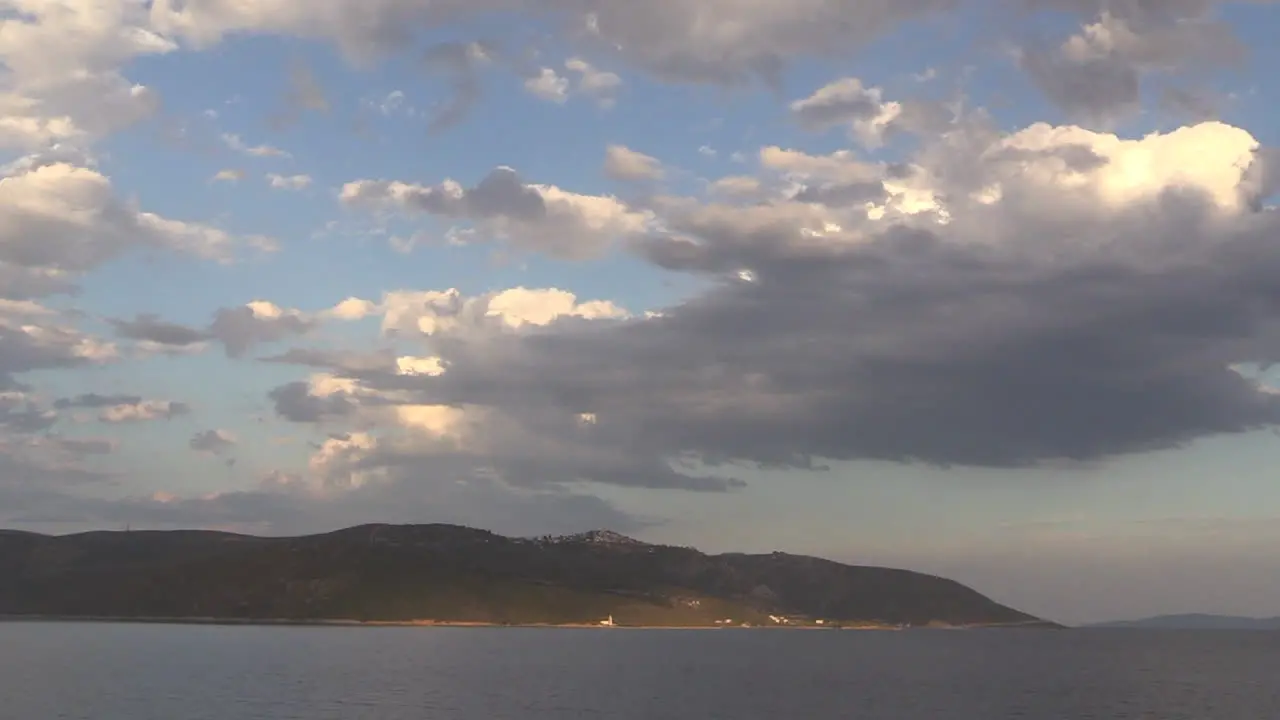 Greece Aegean distant island time lapses