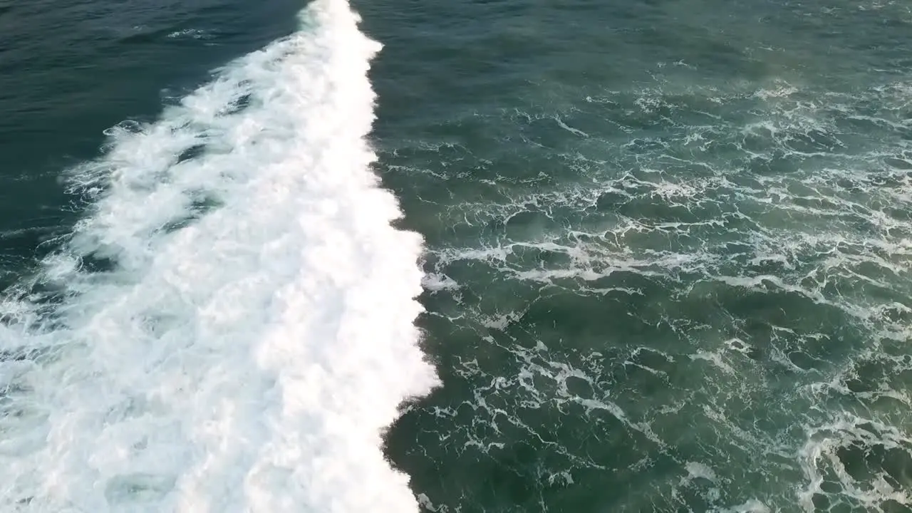 Drone footage of a beautiful beach over the coast of Brazil