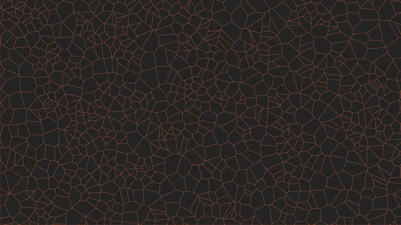 Monochromatic orange geometric pattern