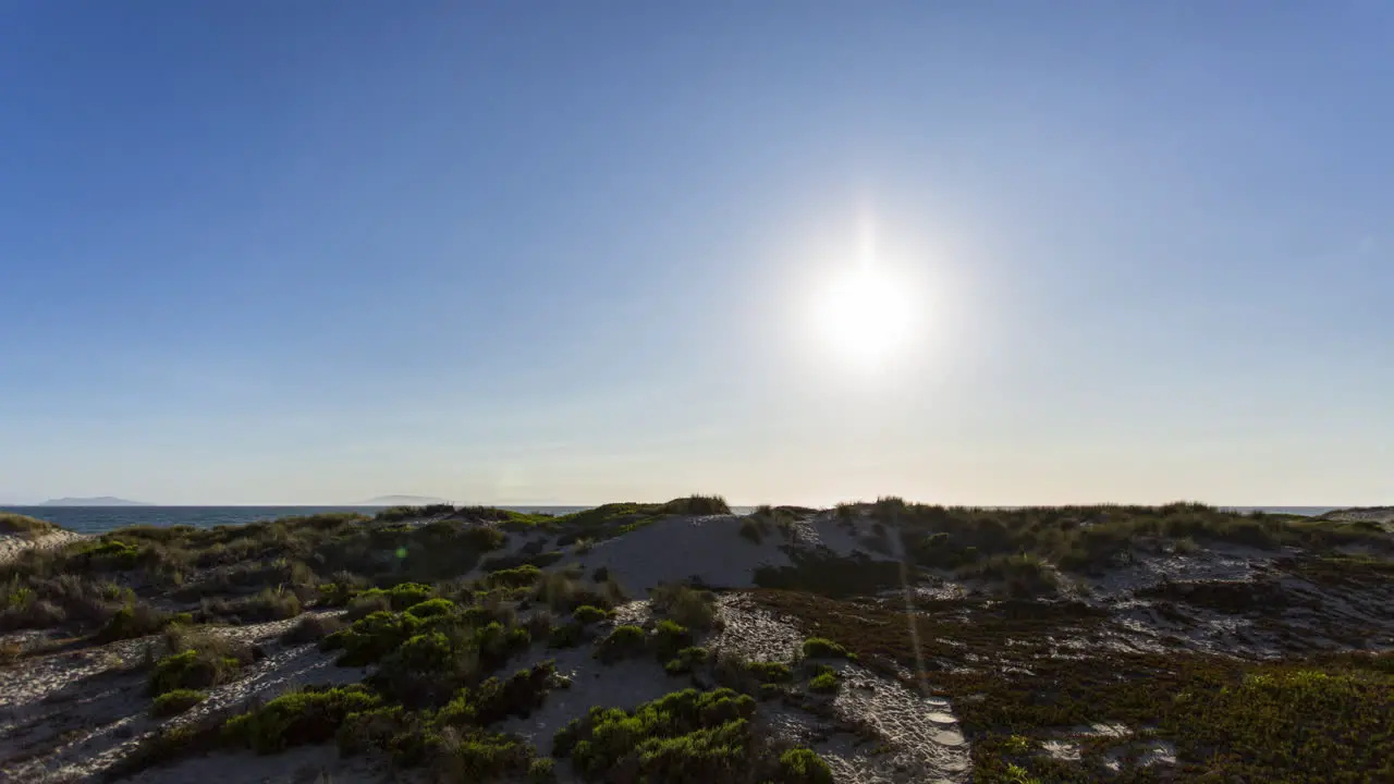 Timelapse of sunset on the Pacific Ocean in Oxnard California