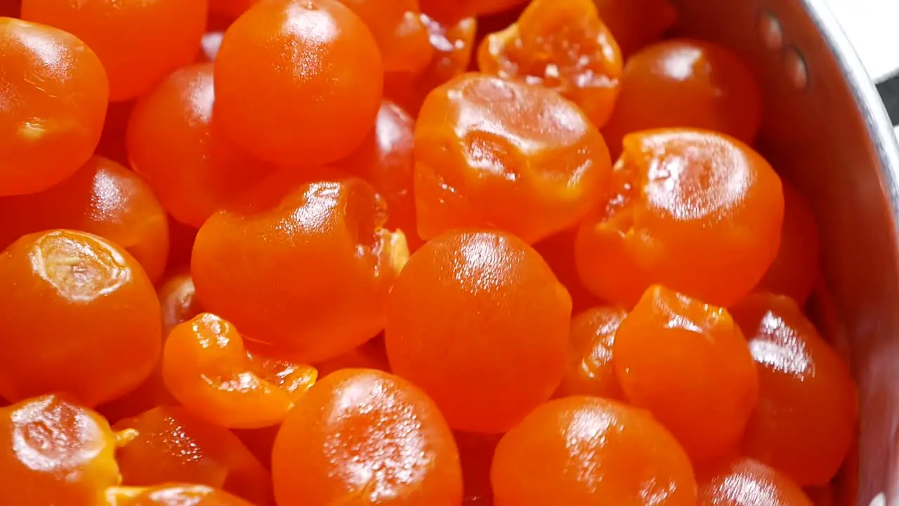 Many of Orange Salted Yolk Close Up-2