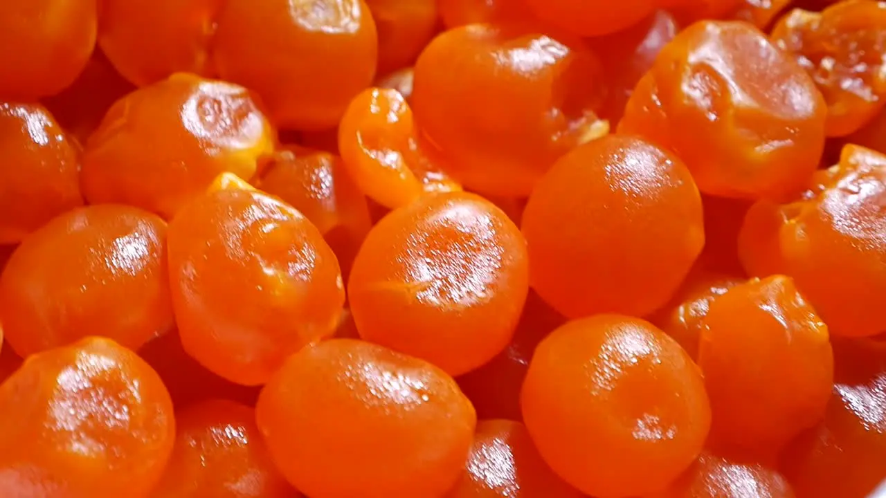 Many of Orange Salted Yolk Close Up-3