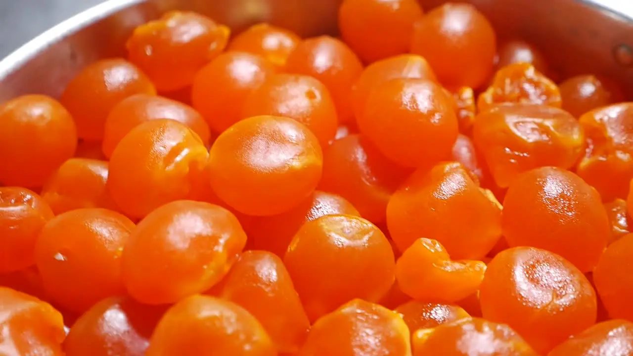 Many of Orange Salted Yolk Close Up-1