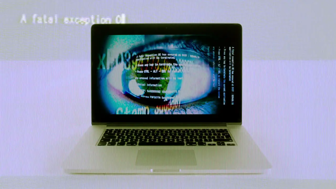 Laptop Coding Screensaver 09