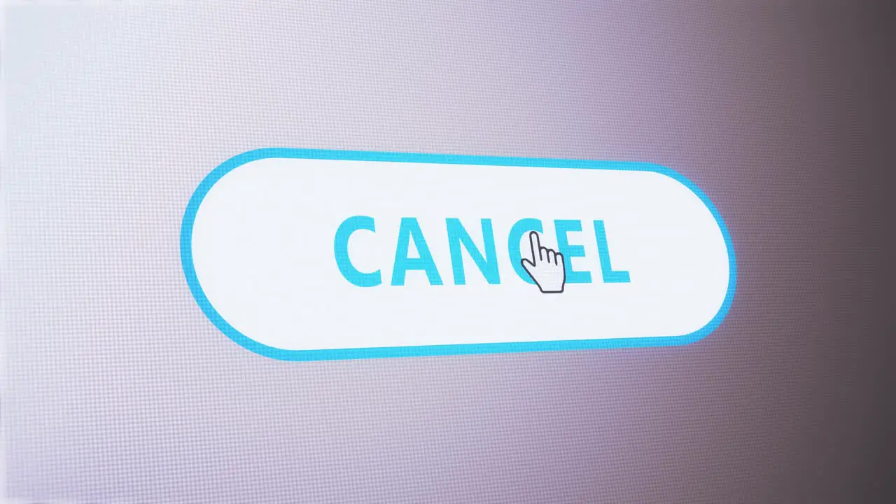 Cancel icon call off online button click mouse label tag