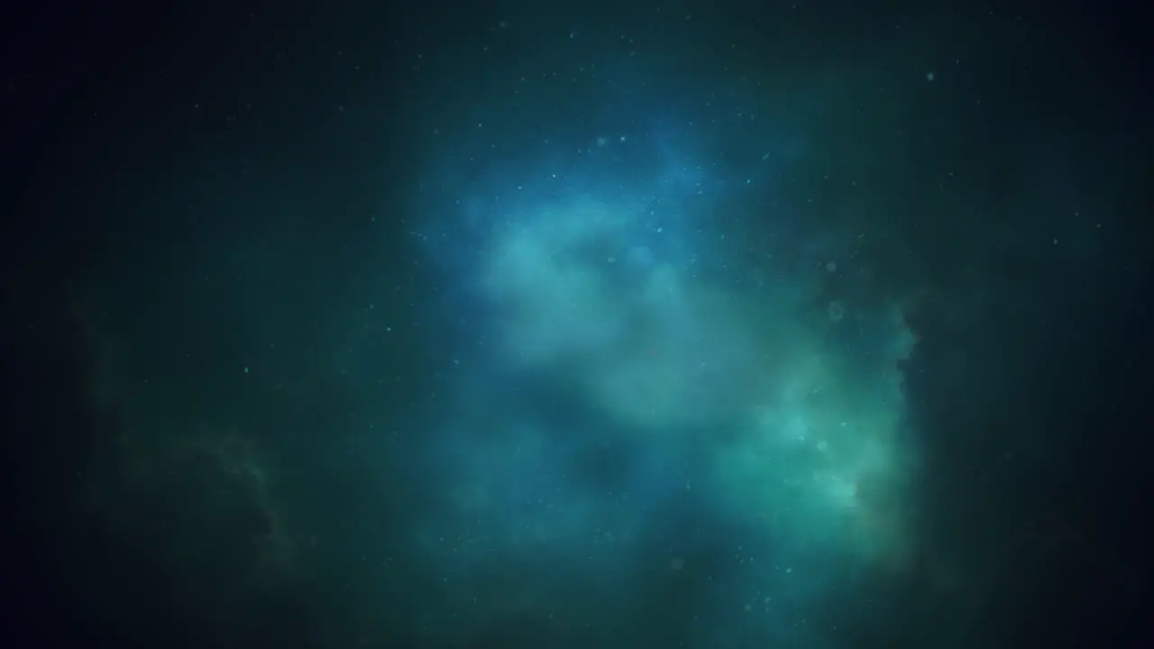 Cinematic background with cloudy in galaxy and motion camera