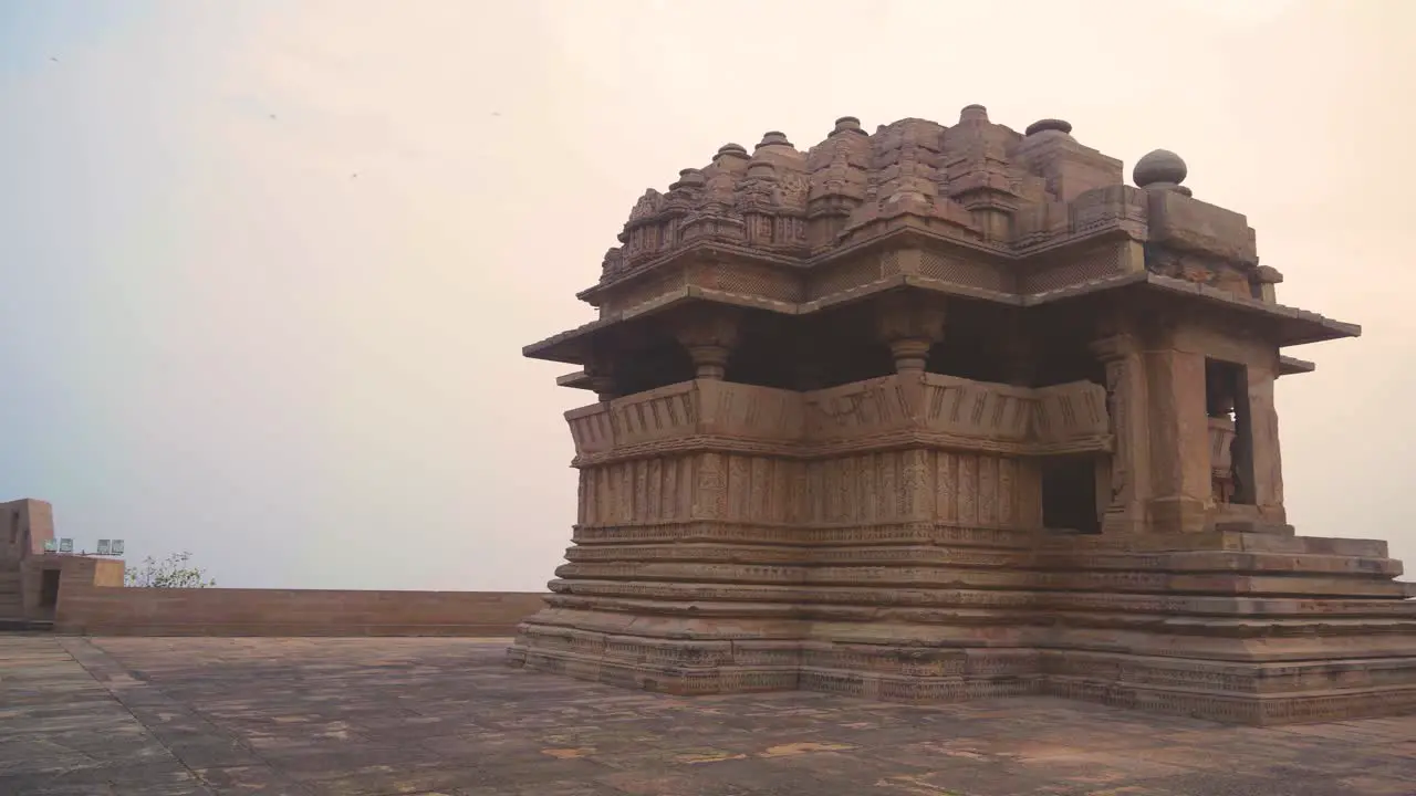 Ancient Vishnu Temple at Gwalior Fort  Madhya Pradesh India