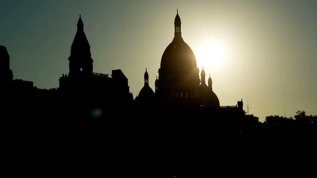 Sacre Coeur Silhouette 00