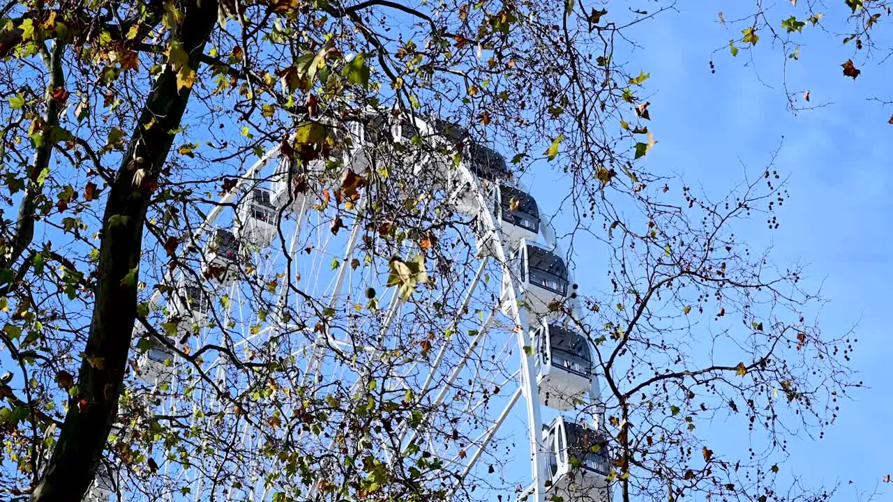 The Giant Wheel Hyde Park Winter Wonderland London United Kingdom