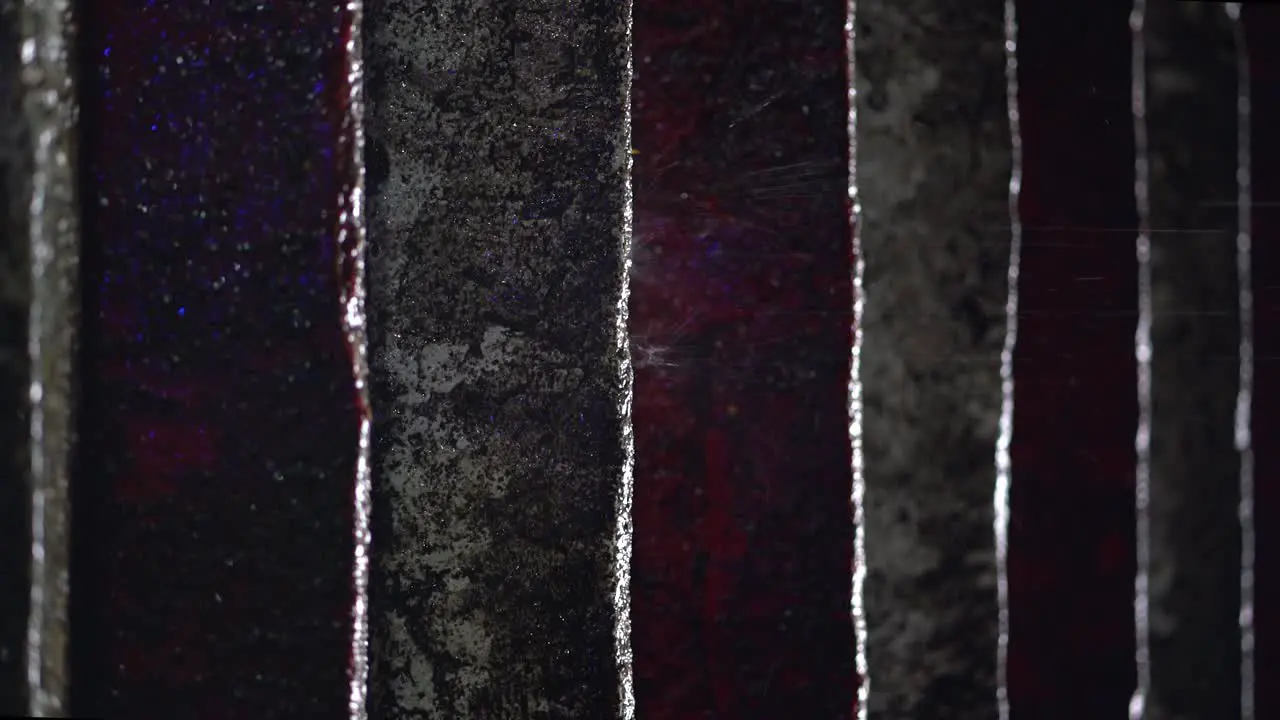 Vertical video Rain droplets on the staircase