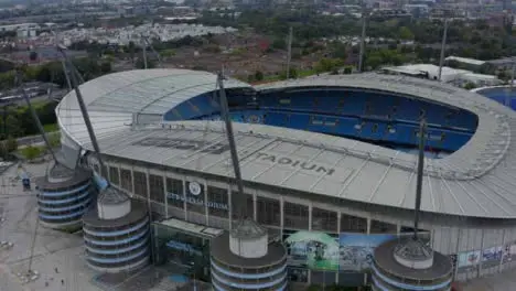 Drone Shot Panning Over Etihad Stadium 03