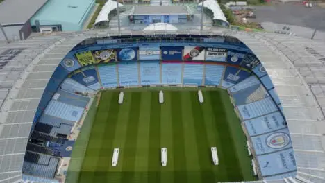 Drone Shot Panning Over Etihad Stadium 05