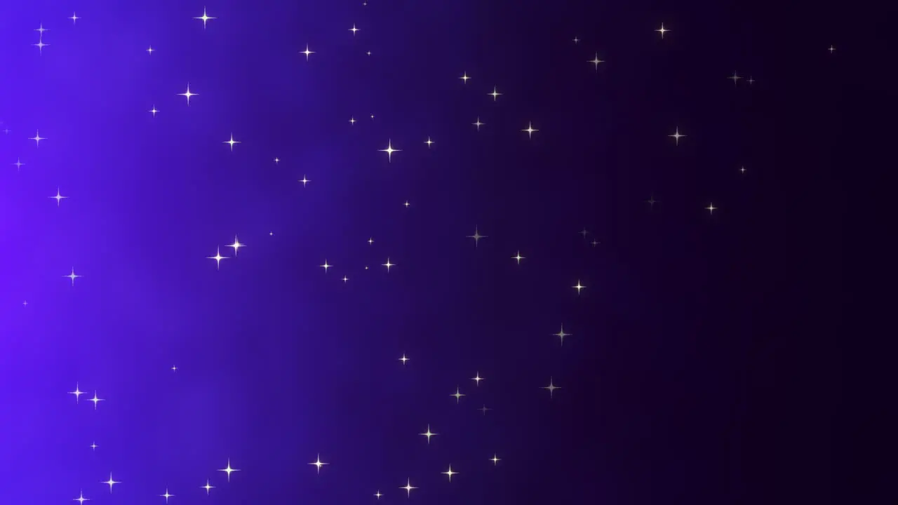 Motion particles and stars in galaxy with abstract background 4