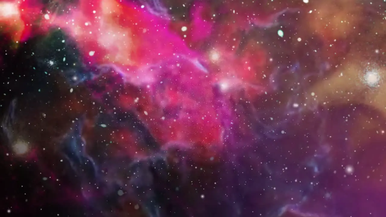 colorful nebula clouds form with other nebulae in the universe