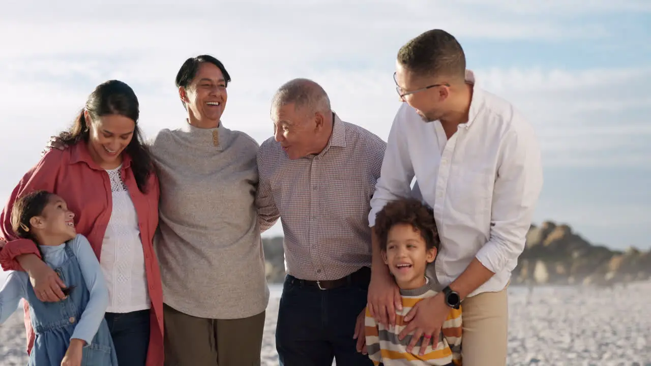 Family children and happy family together