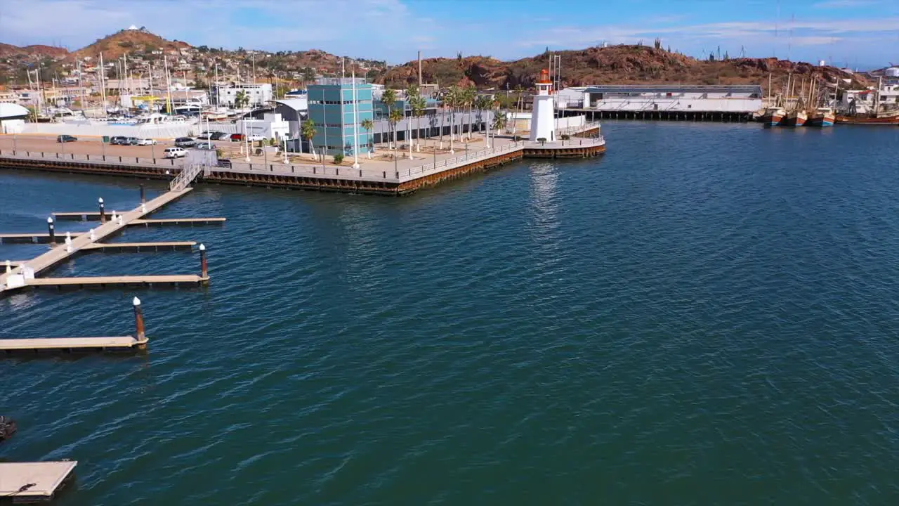 Guaymas maritime port and dry marine