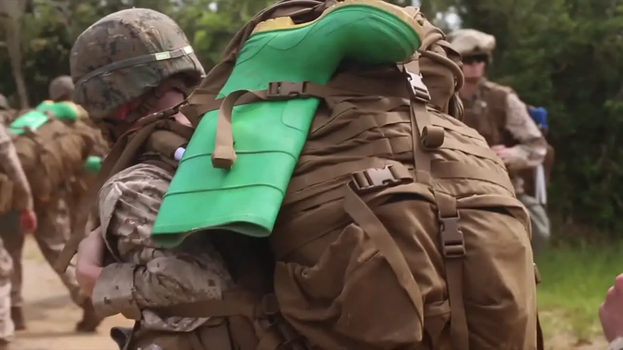 Us Marines Conduct Simulated Chemical Biological Radiological And Neurological Drills Cbrn At Okinawa Japan