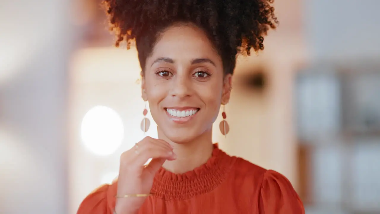 Black woman business portrait