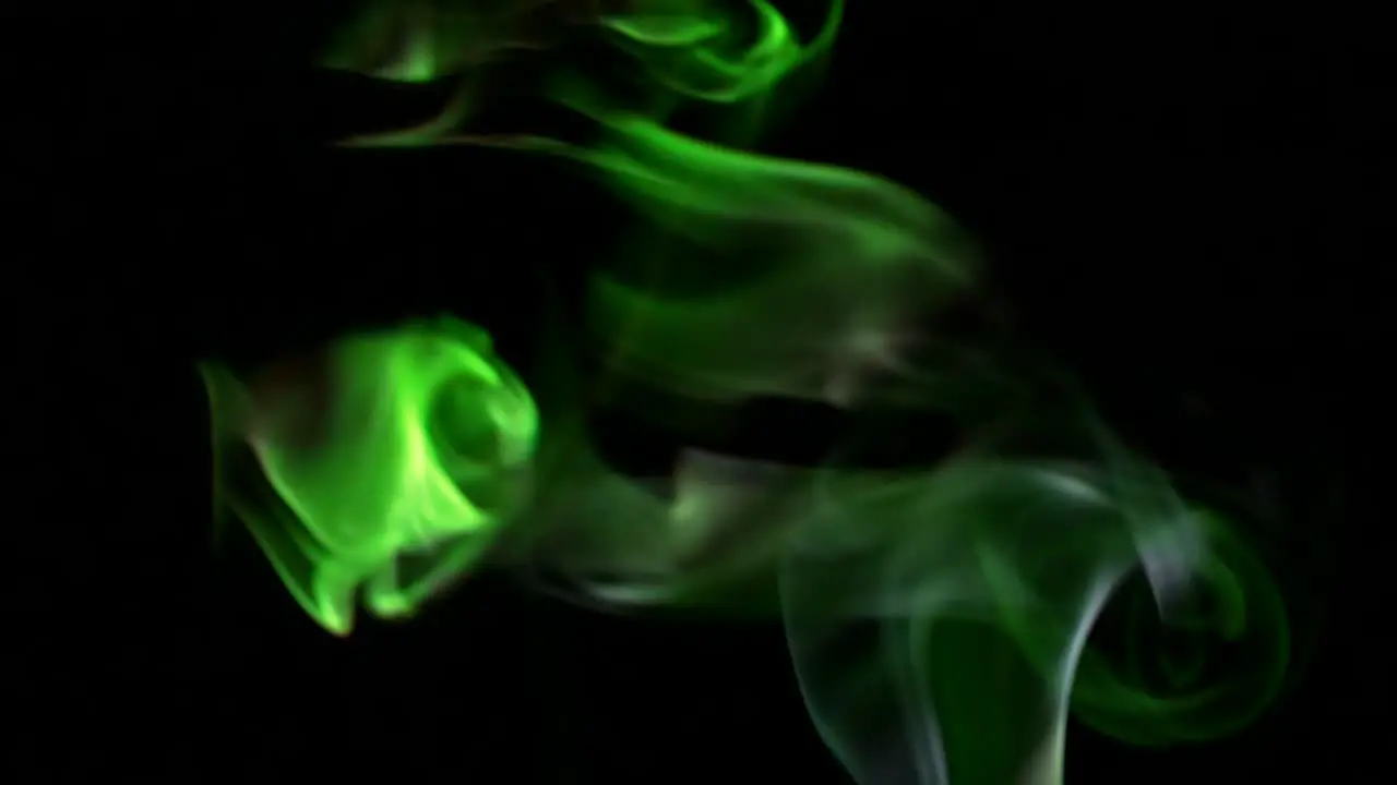 Coloured Smoke on Black 07