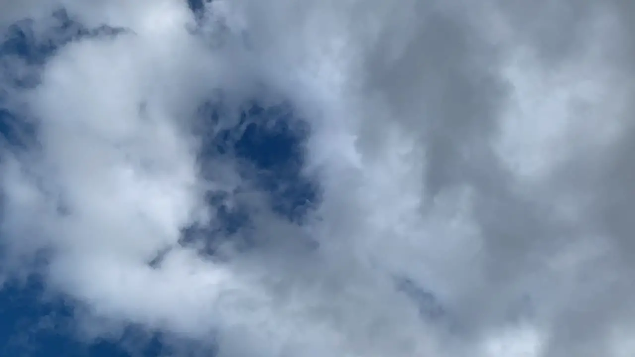 Cloud Formation Time Lapse outside